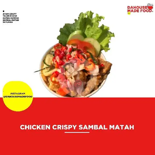 Chicken Crispy Sambal Matah | Dahouse Made Food