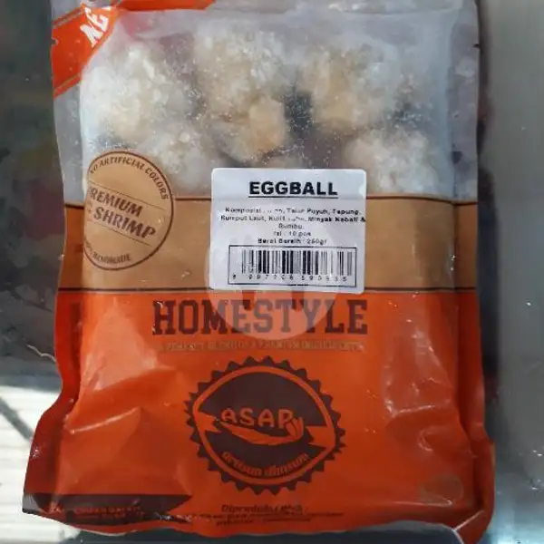 Homestyle Egg Ball 200 Gr | Berkah Frozen Food, Pasir Impun