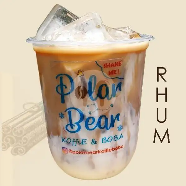Ice Kopi Rhum (R) Non Alkohol | Polarbear Koffie & Boba, Garuda