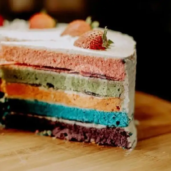 Rainbow Cake | Fresh House, Batam Kota
