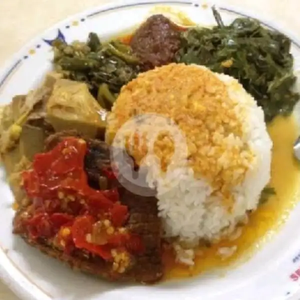 Nasi Dendeng Keringg | RM Padang Singkarak, Cilacap