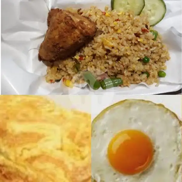 Paket TELUR Nasi Goreng Ayam Krispi | DAPOER NANG'YA