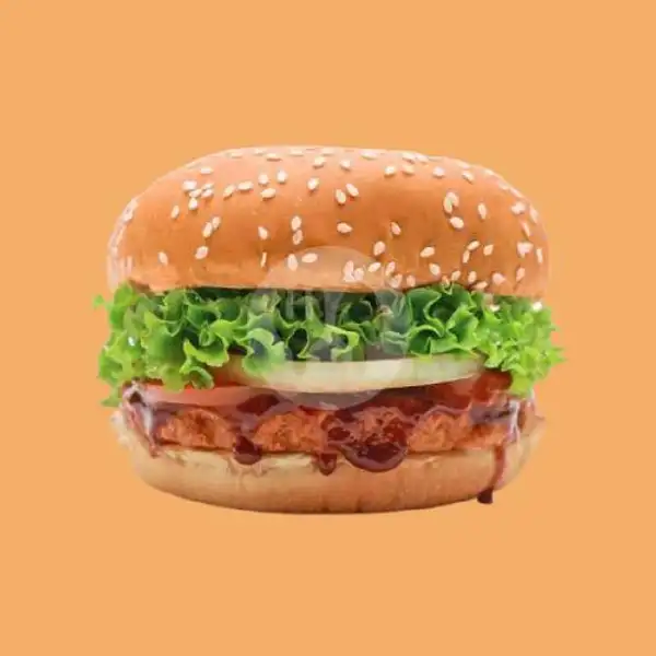 Chiken Burger Mozzarella | Happy Food's, A. Asyhari