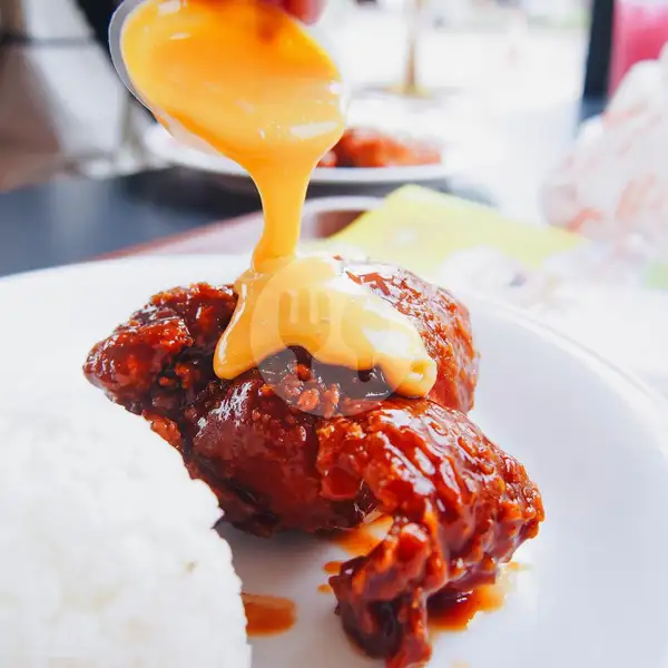 Fried Chicken Dada | Mustafa Fire Chicken, Citayam Raya