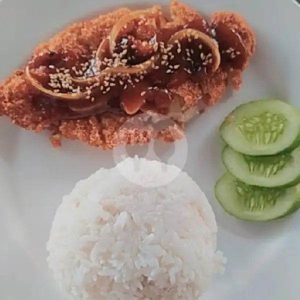 Paket Chicken Katsu Saus Black Papper | Kedai Sakhi 29, Curug