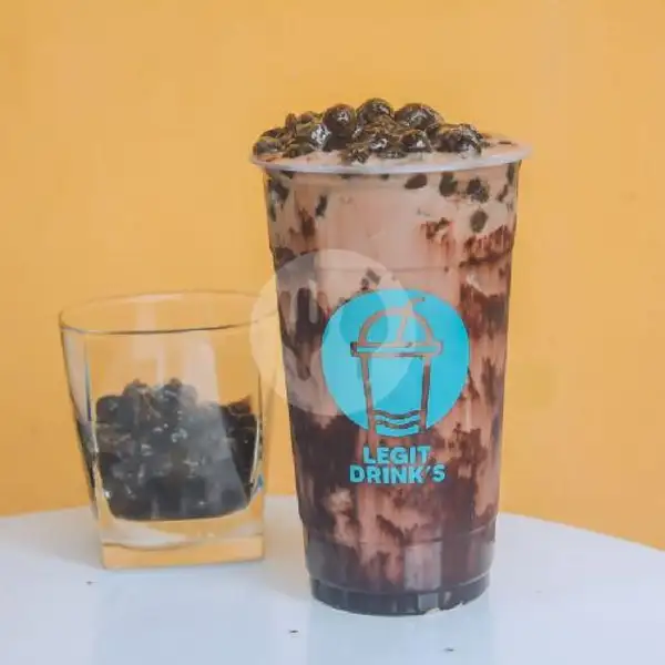 Dark Choco With Boba Brown Sugar | Legit Drinks, Ambo Kembang