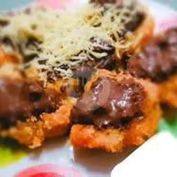 Pisang Geprek Topping Choco Crunch Premium Dengan Keju | Ayam Geprek, Nasi Kulit Dan Seblak Juara, Panggulang
