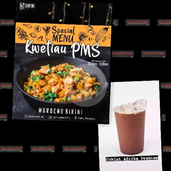 Kwetiau Goreng PMS + Coklat Afrika Premium | Nasi Goreng Panas, Subang Kota