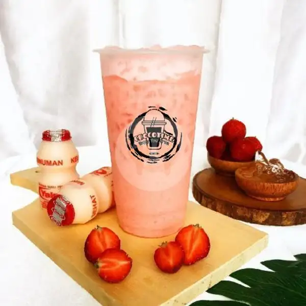 Strawbery Yakult 650 Ml | Chocotime Boba Milk Chocolate & Coffee, Pagarsih Barat