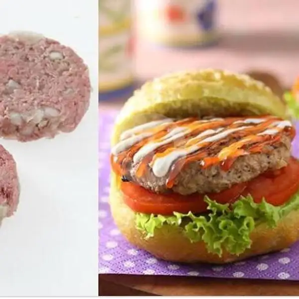 Beef Burger | Kedai Murmer, Rasuna Said