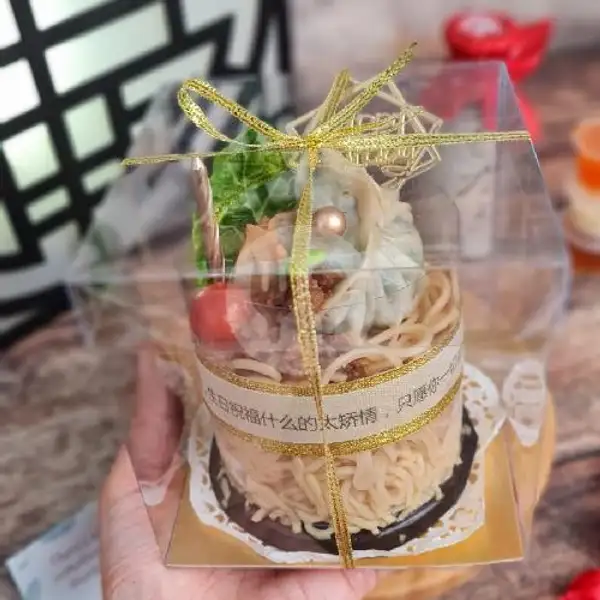 Mini Noodles Kuotie Cake 11 X 11 X 11 | Kuotie Resep Popoh