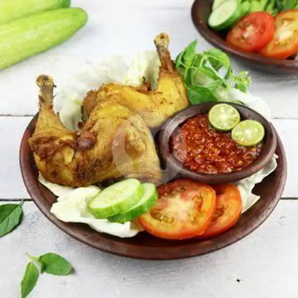 Nasi Pecel Ayam + Kol Goreng Sambal Merah Jeletot | GEPREK HOT JELETOT