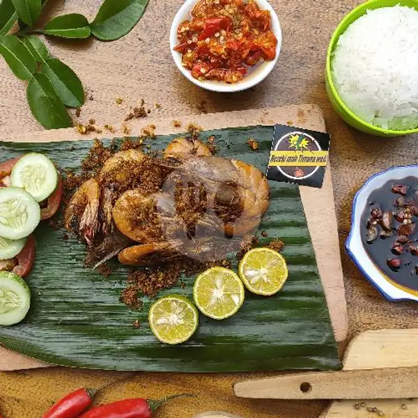 Paket Nasi Udang Goreng | Cumi dan Ikan Bakar Rezekimah Timana Weh, Cigadung