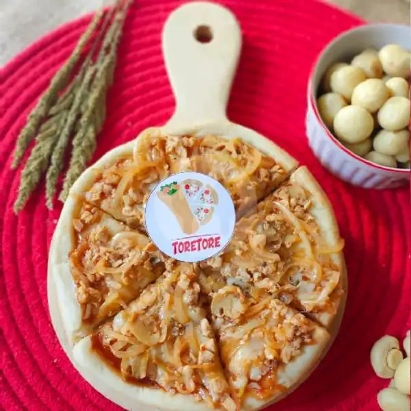 Pizza Premium Chicken Mushrom | Seafood Jontor Nia, Mulyorejo