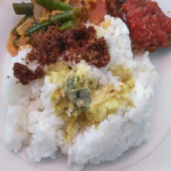 Nasi Ramas + Ikan Cabai | Kantin Mandiri, Cut Nyak Dien