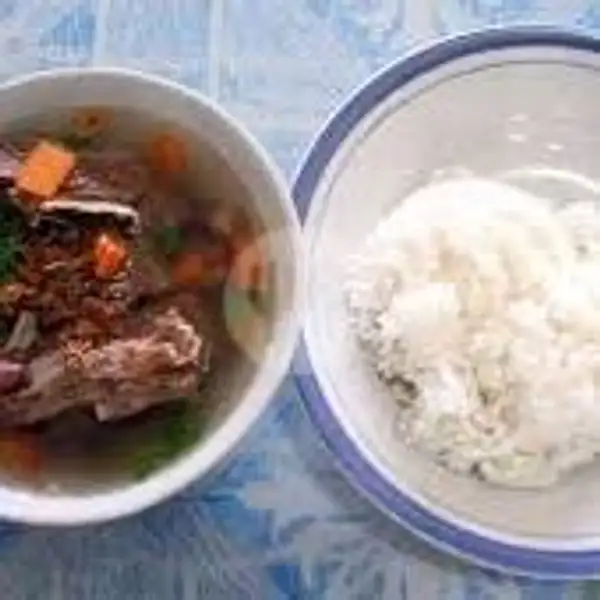 Nasi Sup + Nasi | Rumah Makan Sinar Minang, Andalas
