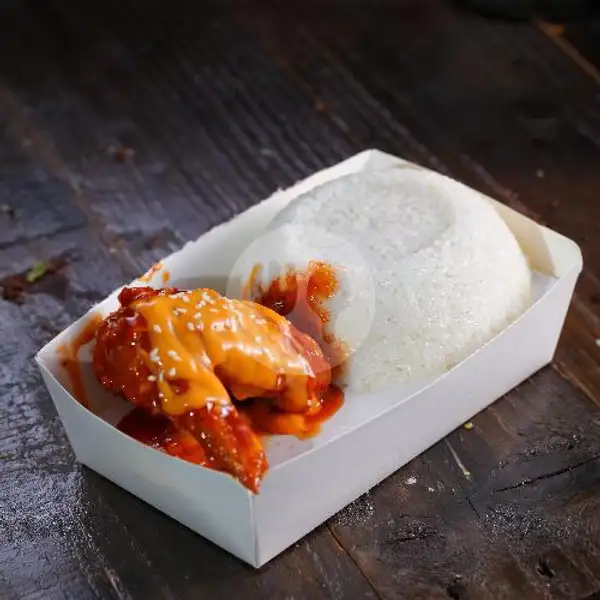 Crispy Fire Sanaz saus keju | Crispy fire chicken, Tiban