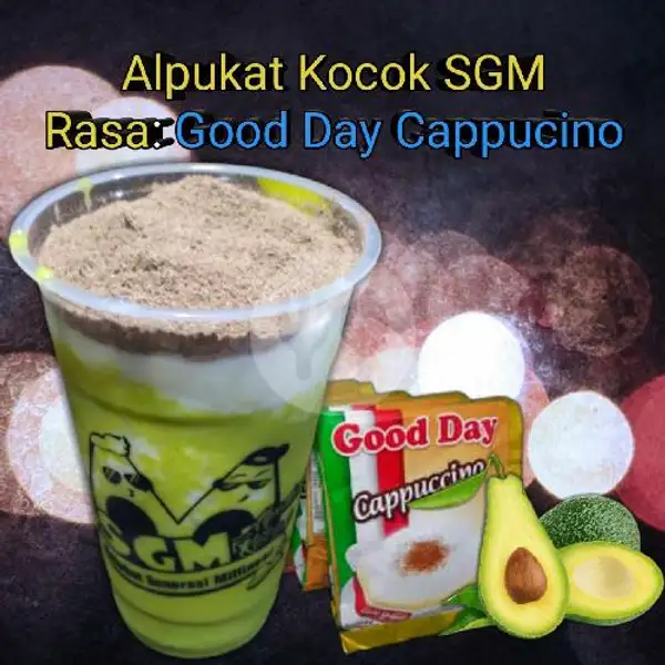 Alpukat Kocok SGM Rasa Good Day Cappuccino Jumbo | Alpukat Kocok SGM