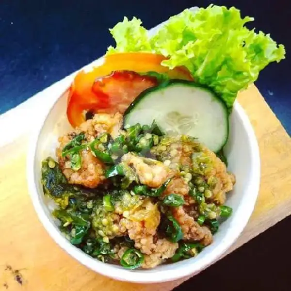 Rice Bowl Ayam Cabe Hijau | Mie Udang Kelong, Padang Barat