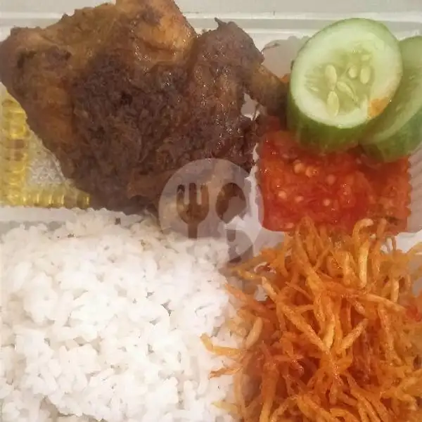 Nasi Ayam kecap/semur+ Free Esteh Manis | Warteg MAMOKA 121 Aren Jaya