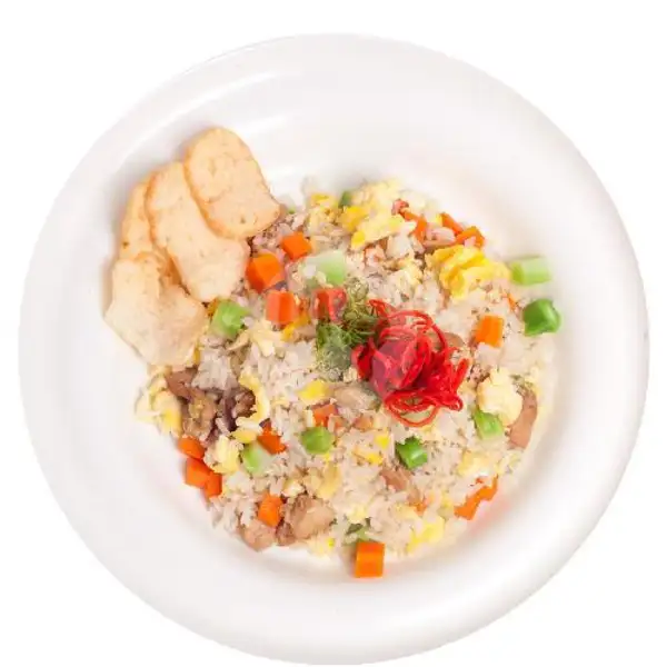 Asian Fried Rice (Chicken) | Brownfox Waffle & Coffee, Denpasar