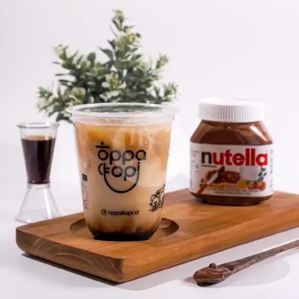 Iced Nutella Mocha | Oppa Kopi, Rungkut