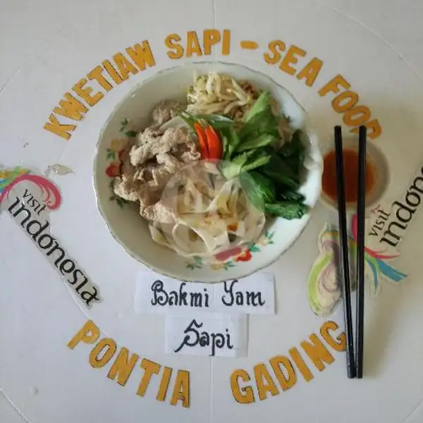 Kwetiaw Yam Sapi | Kwetiaw Sapi & Seafood Pontia Gading, Grand Galaxy City