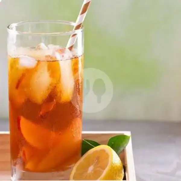 Lemon Tea | Penyetan & Lontong Opor Dapoer Bunda, Sisingamangaraja