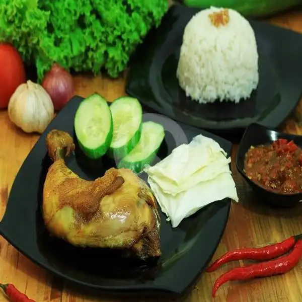 Ayam Penyet Nasi Tahu Tempe | Burger Ramly / Batam Burger, Bengkong Cahaya Garden