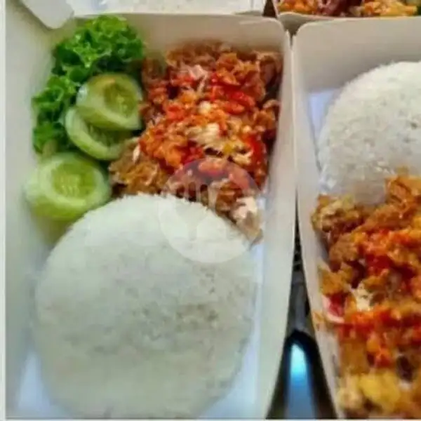 Ayam Geprek+nasi+es Teh | CEKER DOWER, Rambipuji