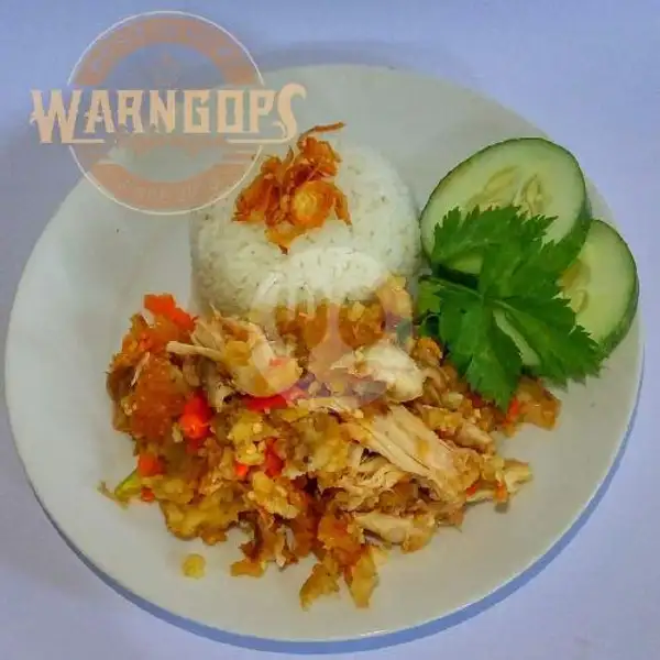 Ayam Geprek Original Warngop ( Lvl 0 - 7 ) | Warngop Angkringan II, Mertoyudan