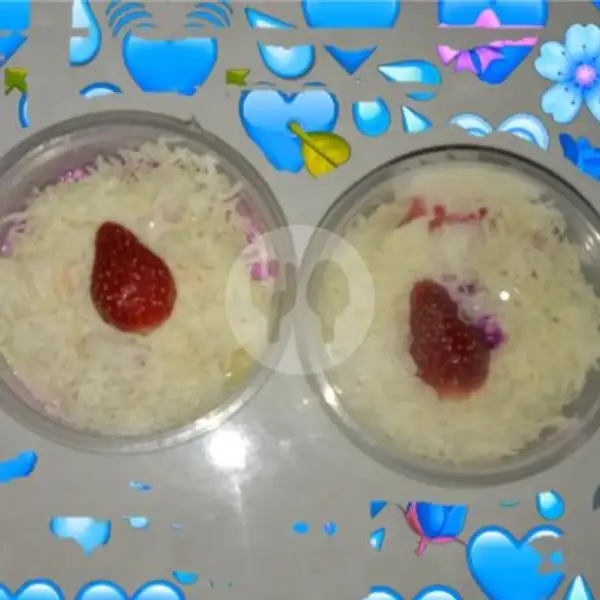 Salad Buah Segar Ukuran 200 Ml | D'rink milky jelly