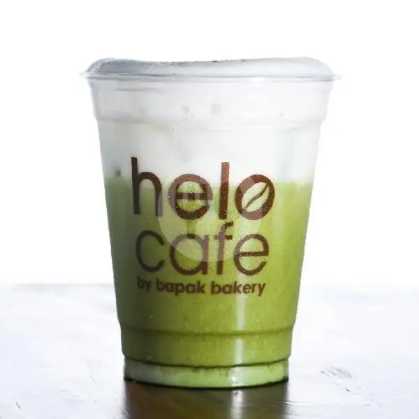 Iced Green Tea Latte | Helo Cafe by Bapak Bakery, Sudirman