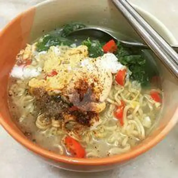 Indomie Kuah Ayam Bawang Isi Sosis Sapi/Ayam,Sayur,Saos Sambal | Pempek Palembang Wong Kito 77