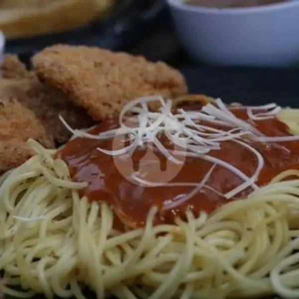 Spagheti Chicken Crispy | Steak Ranjang
