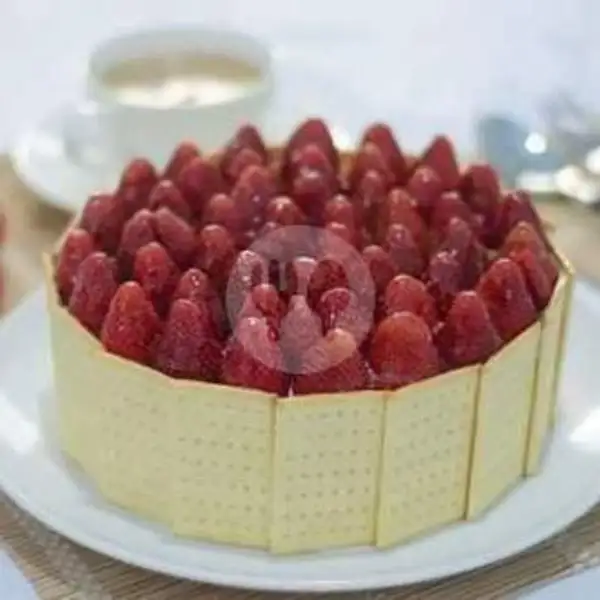 Strawberry Mouse (Ukuran 18 Bulat) | Tremondi Cake, Orchid
