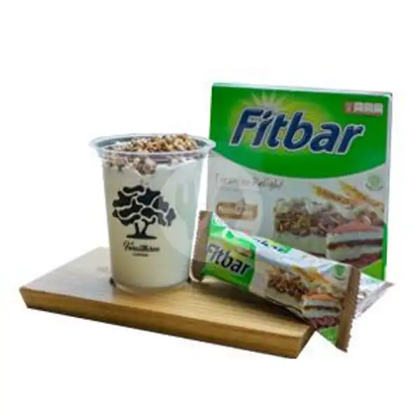 Fitbar latte | Foresthree Coffee, Gubeng