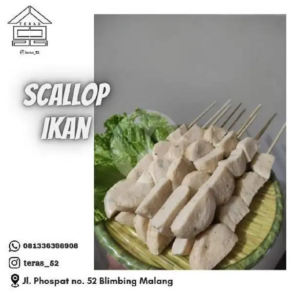 Scallop Olahan Ikan ( Cedea ) | Es Kopi & Jus Teras 52 Blimbing