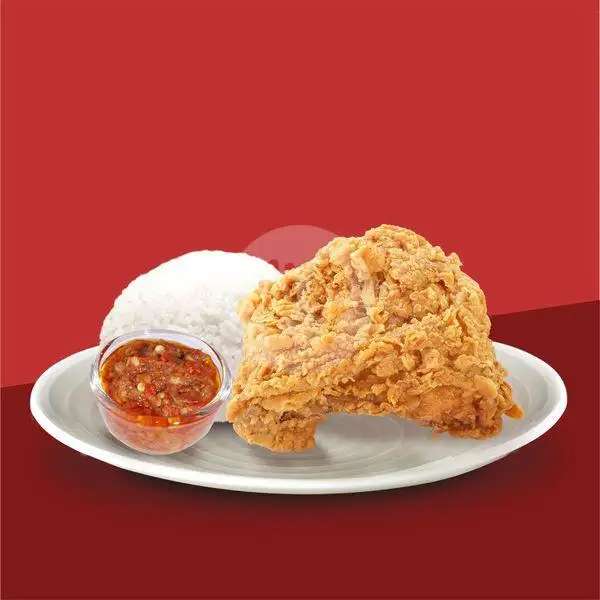 Combo Chicken Sambal Bawang | Wendy's Malang City Point