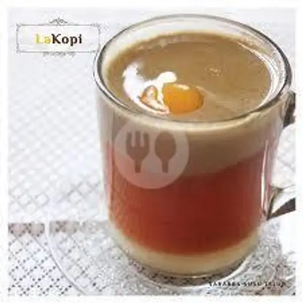 Sarabba Besar +susu+telur | Warkop Lakopi, Lombok