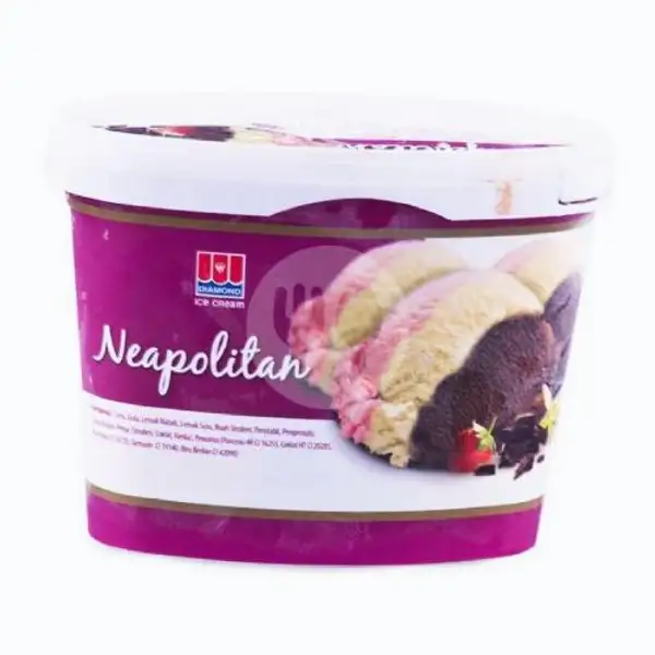Ice Cream Neapolitan (700ml) | Pondok Durian, Kp Baru