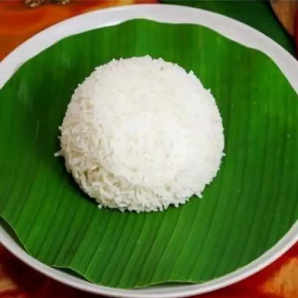 Nasi Putih | Sop Kaki Kambing Pak Tuji