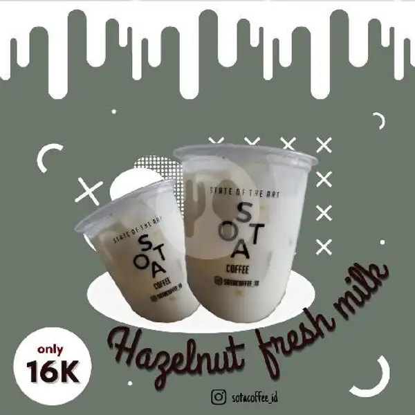 Hazelnut Fresh Milk | SOTA Coffee