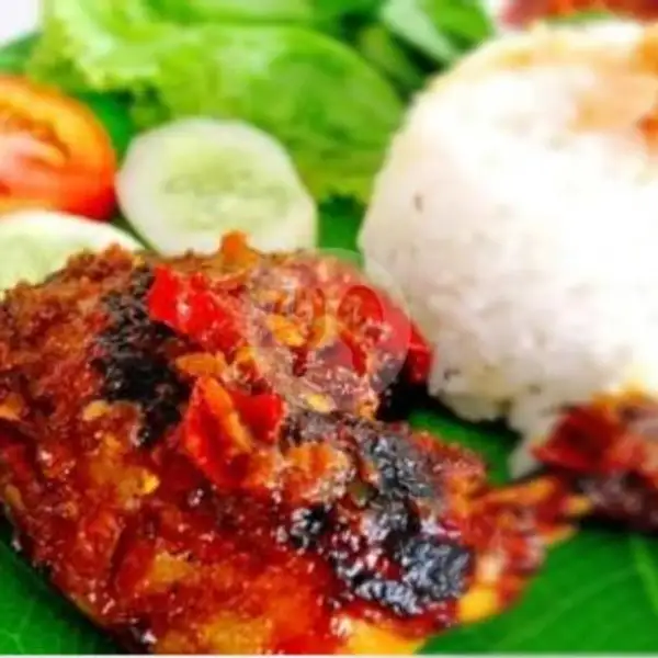 Ayam Bakar(Nasi) | Lalapan Sidomulyo Cong Wildan, Tukad Batanghari