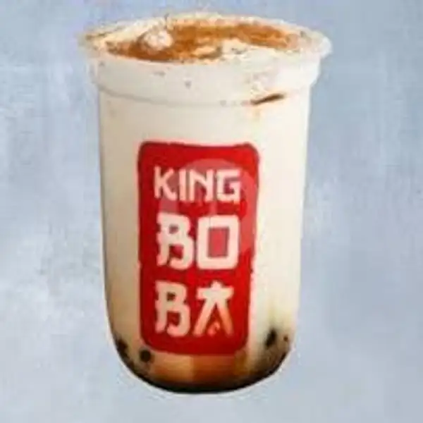 Milk Tea Boba Brown Sugar Macchiato | King Boba Batam