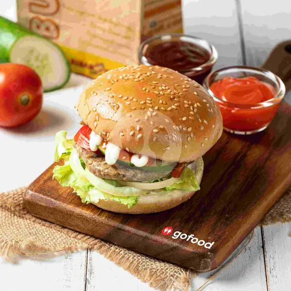 Burger Patty | Kebab Turki Baba Rafi, Monang Maning