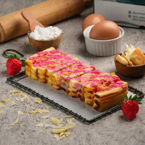 Strawberry Pocky | Premium Roti Bakar