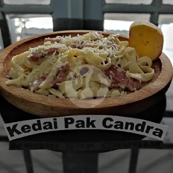FETTUCINI CARBONARA (ORIGINAL Taste n SPECIAL Recipe ) | Kedai Pak Candra, Tangerang