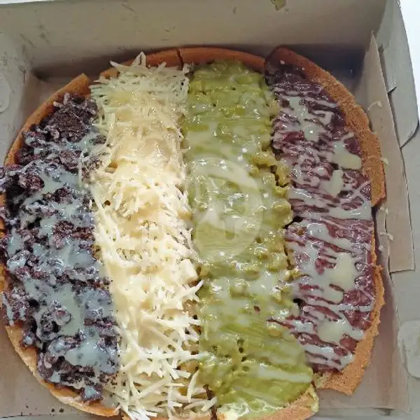 Marpizza 4 rasa | Martabak Bangka Marsobar, Cut Nyak Dien