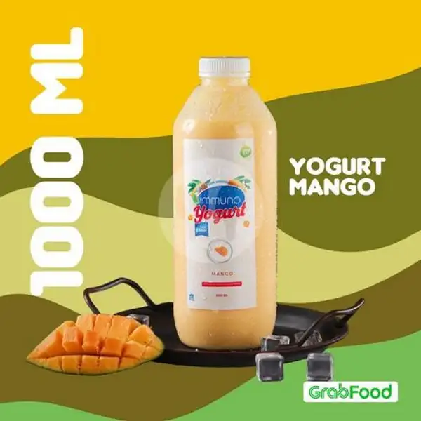 Mango Homemade Yogurt Drink 1000ml | Bebek Dower, Point Baranang Siang